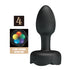 Olman – Vibrating Anal Plug with 5-Color Light